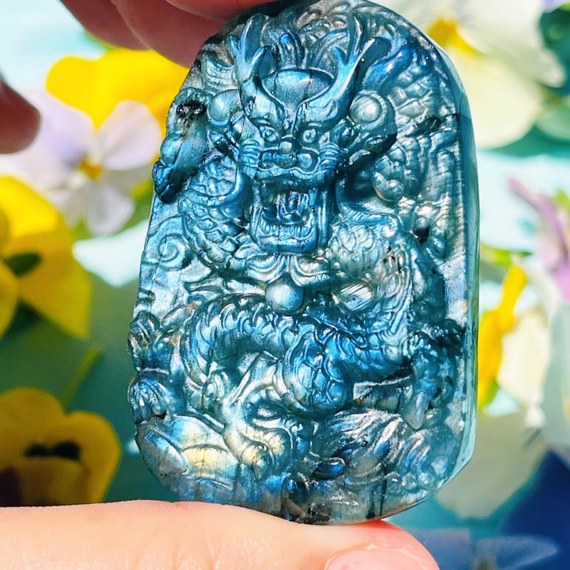 ラブラドライト ドラゴン | Crystal shop Mayria