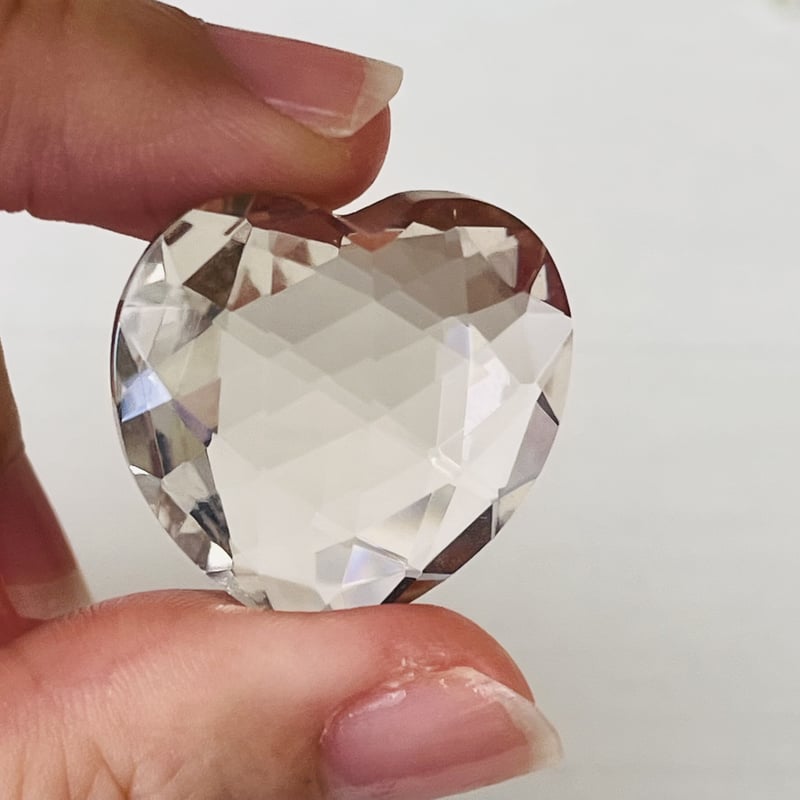 宝石カット スモーキークォーツ ハート | Crystal shop Mayria 宝石カット スモーキークォーツ ハート | Crystal shop Mayria