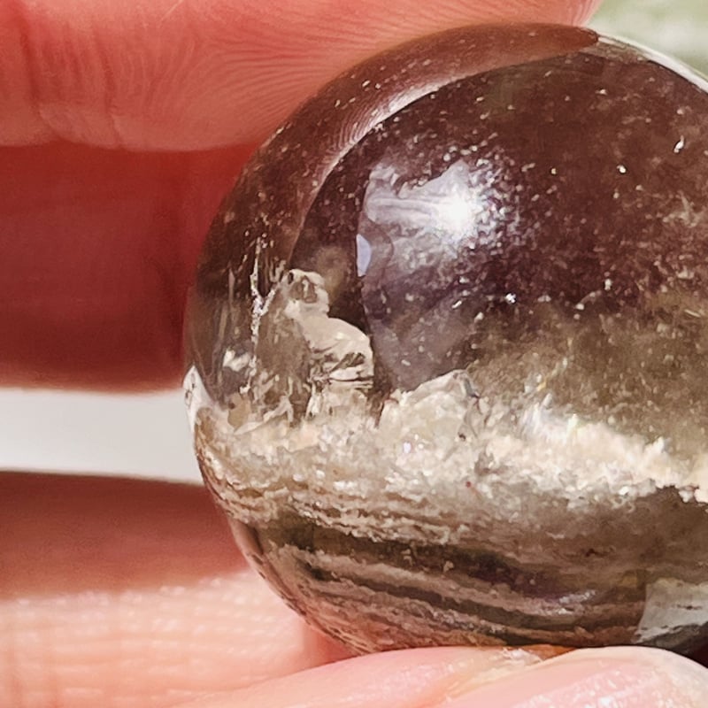 虹入り🌈✨ ホワイトガーデンクォーツスフィア | Crystal shop Mayria