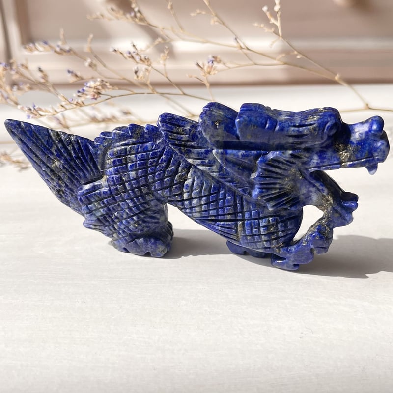 ラピスラズリ 龍 | Crystal shop Mayria