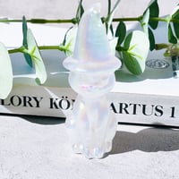 エンジェルオーラ　水晶　魔女っ子　猫
