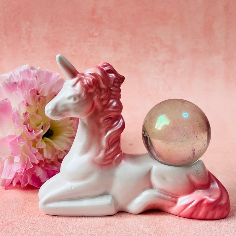 ユニコーン スフィア台 | Crystal shop Mayria