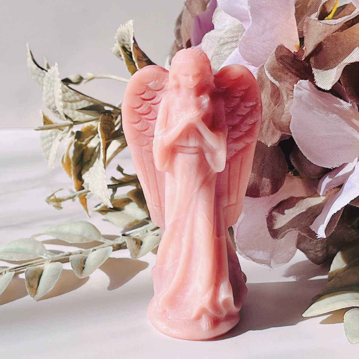 ピンクオパール 天使 女の子 天然石 d337e99cca23d617200fef31e11fcd