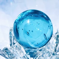 シエラネバダ産　アンダラクリスタル　ライトブルー　シーフォーム　スフィア
