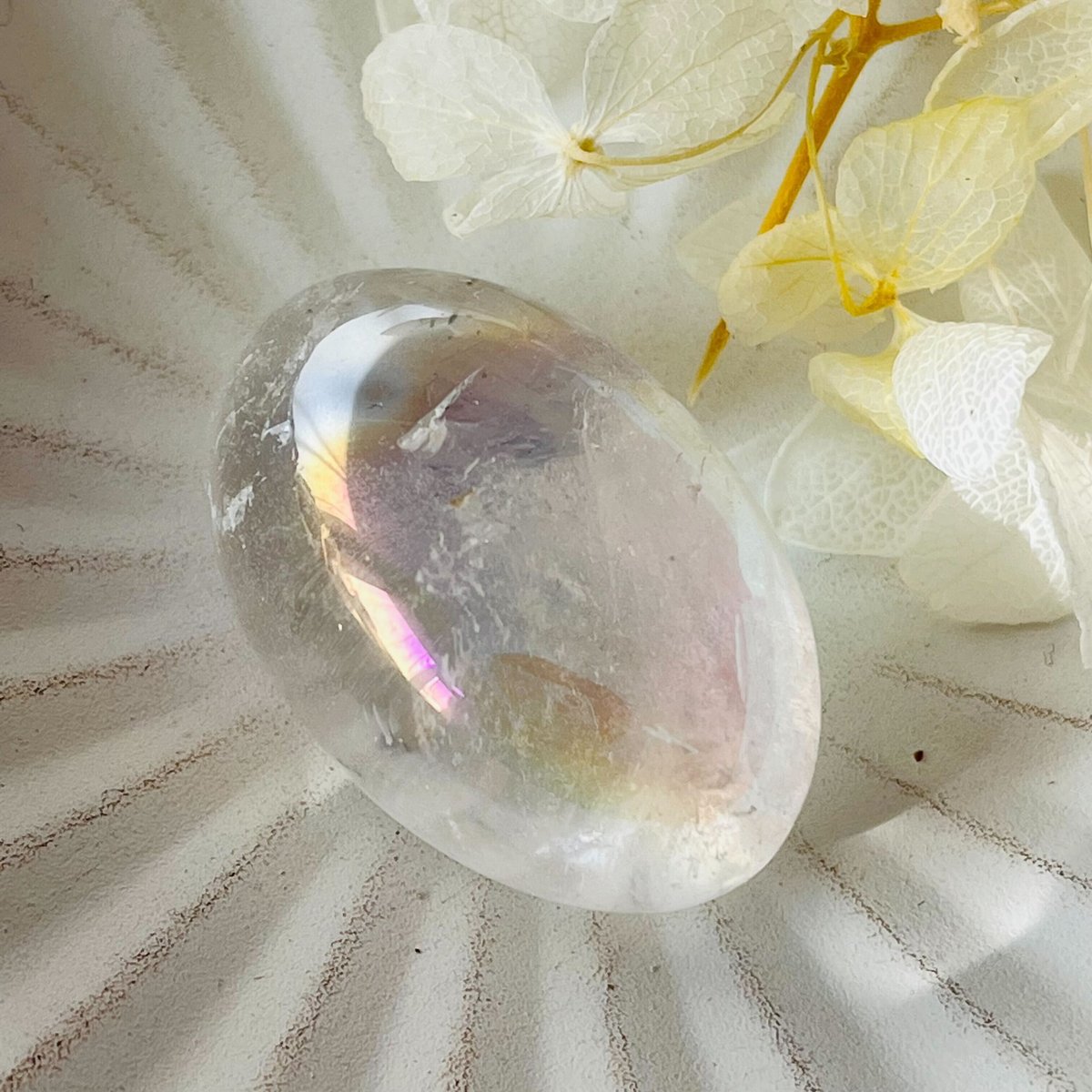 エンジェルオーラクォーツ タンブル | Crystal shop Mayria