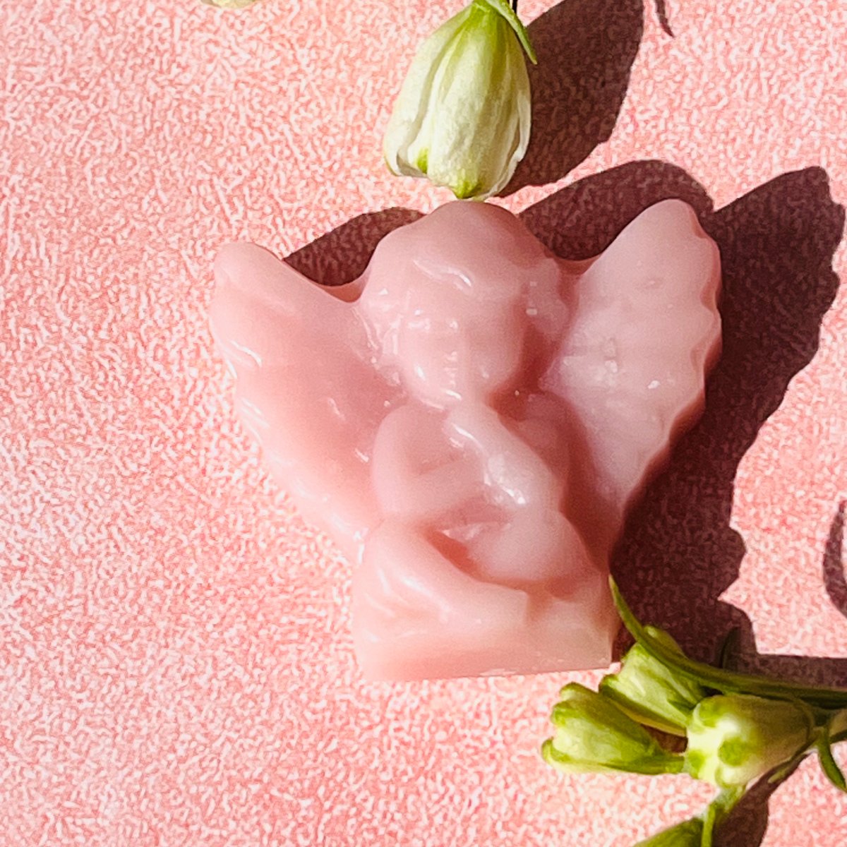 ピンクオパール 天使 女の子 天然石