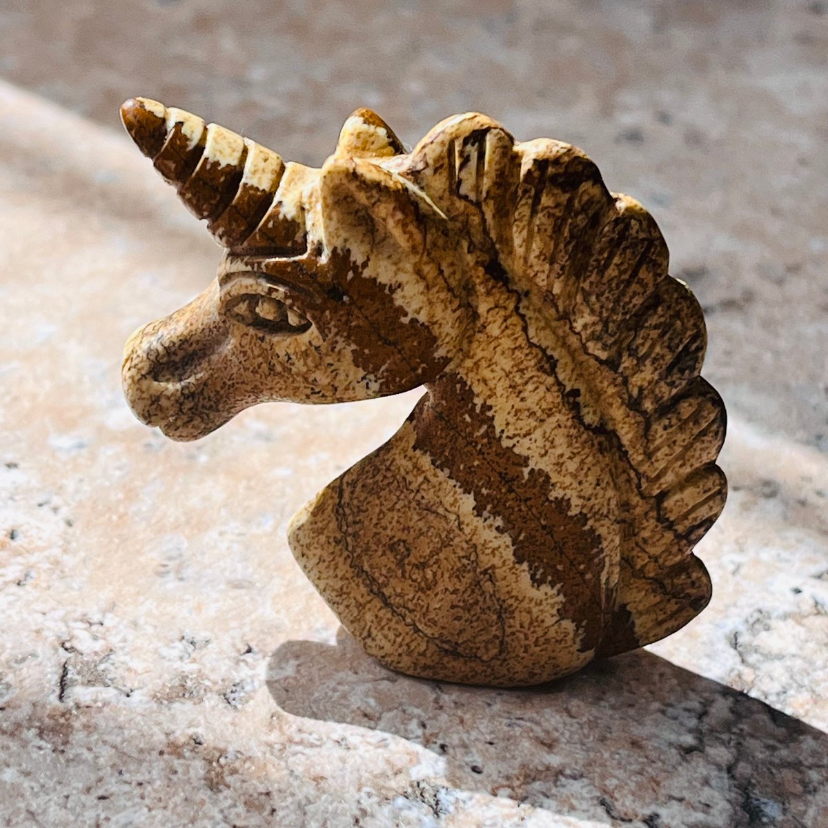 ピンクピクチャージャスパーユニコーンNo.1108 ピンクピクチャージャスパーユニコーンNo.1108