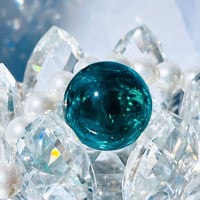 シエラネバダ産　アンダラクリスタル　ターコイズグリーン　ミニスフィア