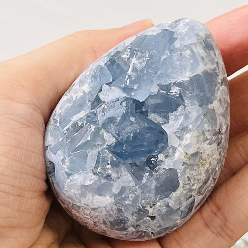 綺麗な卵型 セレスタイト 原石 | Crystal shop Mayria
