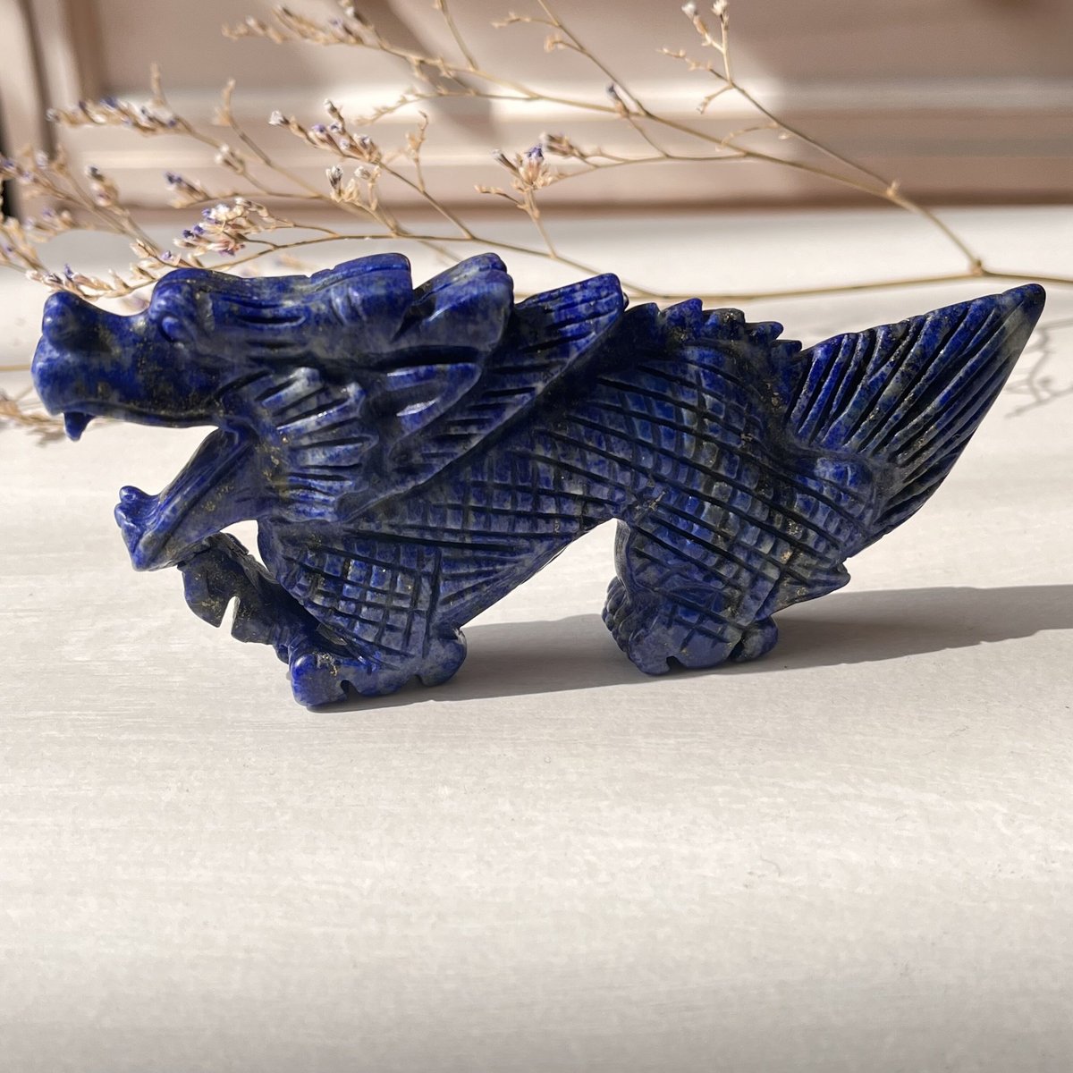 ラピスラズリ 龍 | Crystal shop Mayria