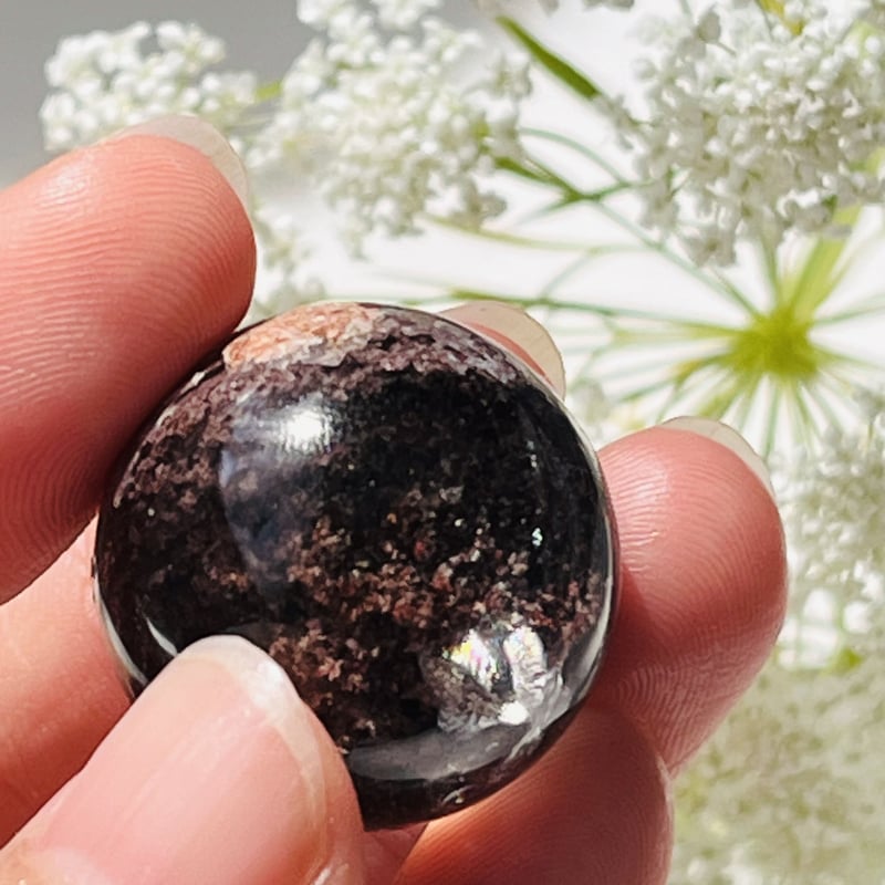 【虹入り】ガーデンクォーツ スフィア 虹がかかっているような🌈✨ ガーデンクォーツスフィア | Crystal shop