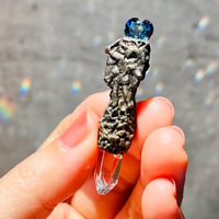 チョビ虹🌈✨　ヒマラヤ水晶　ミカエルワンド　『自らために奮い立て』