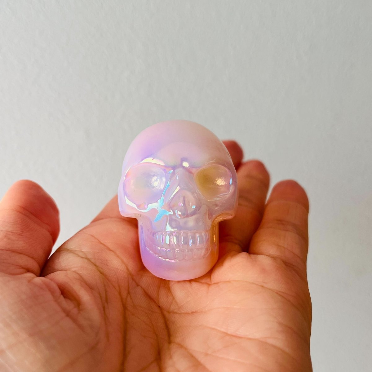 エンジェルオーラクォーツ スカル | Crystal shop Mayria