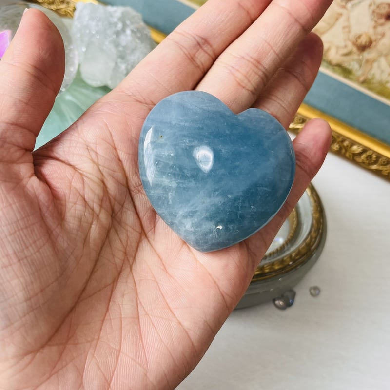 アクアマリン ハート | Crystal shop Mayria