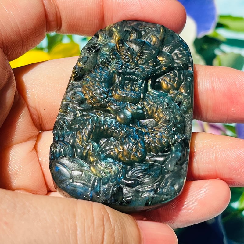 ラブラドライト ドラゴン ラブラドライト ドラゴン | Crystal shop Mayria