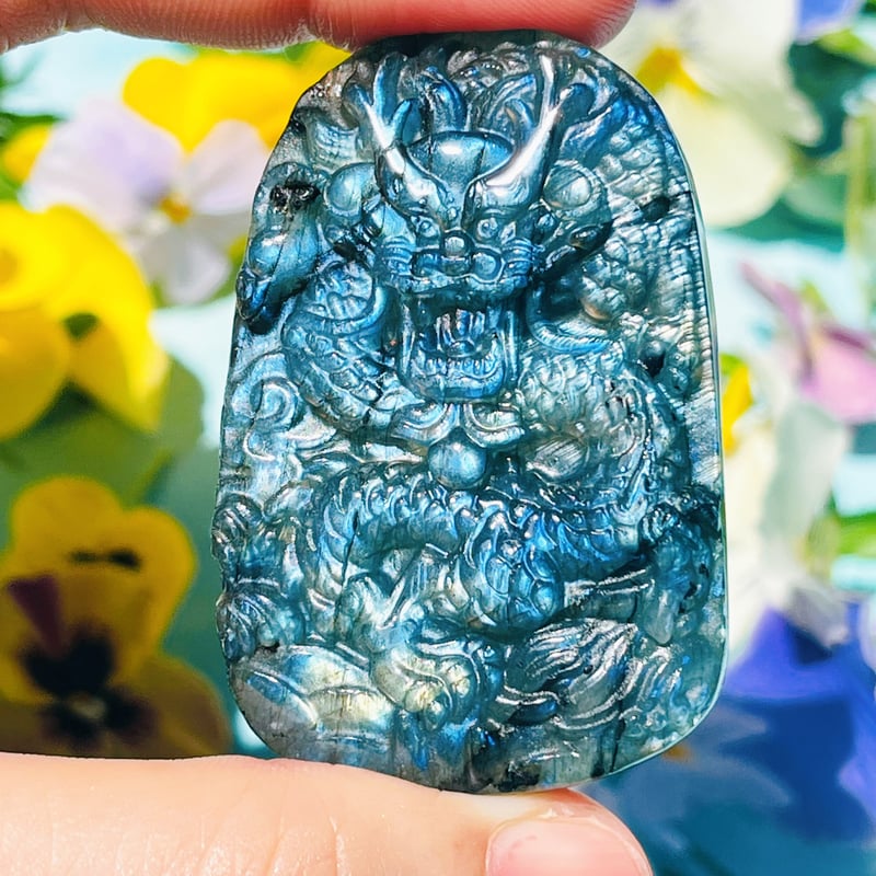 ラブラドライト ドラゴン | Crystal shop Mayria