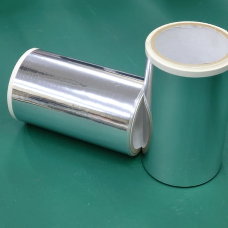 レーザーフォイルメタリックシルバー 150mm x 7600mm