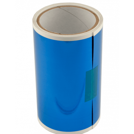 レーザーフォイルメタリックブルー 150mm x 7600mm