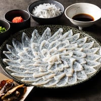 とらふぐ刺身(3人前 30㎝皿)