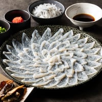 とらふぐ刺身(3人前 30cm皿)  [店頭受取で10％OFF]
