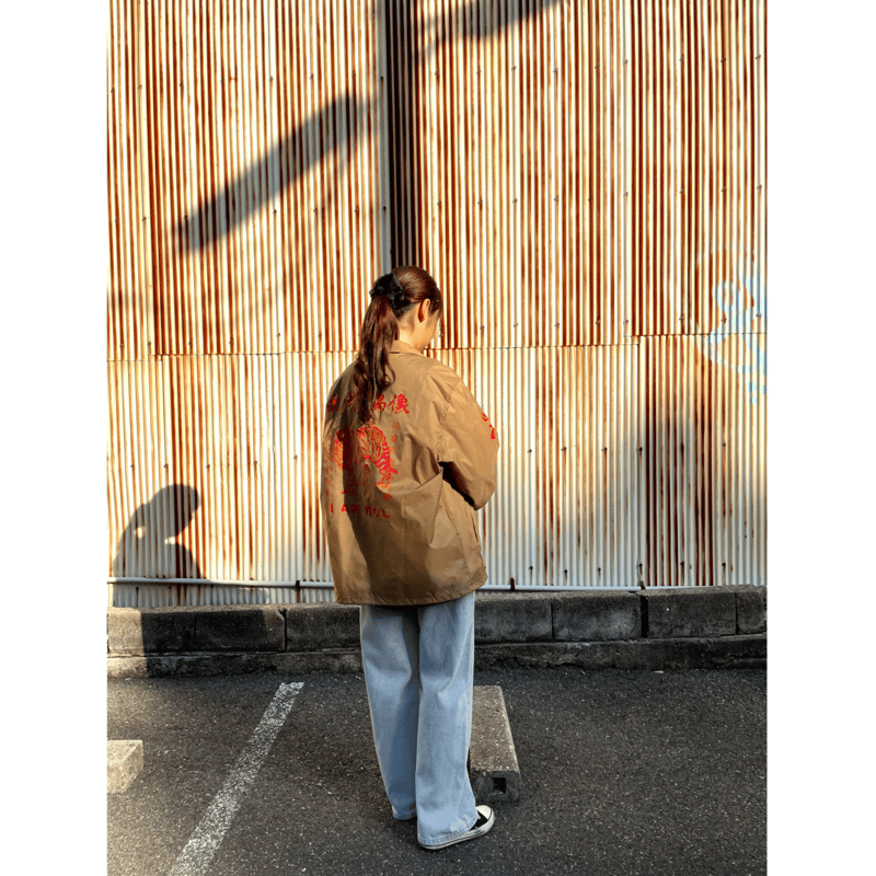 アイアムアイドル チャイナモチーフコーチジャケット【khaki アイアムアイドル チャイナモチーフコーチジャケット【khaki