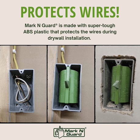 Mark N Guard マーキングガード - Outlet Marker for Drywall Installation -