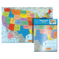 アメリカ州 MAP ポスター