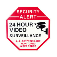 セキュリティサイン オクタゴン SECURITY SIGN/OCTAGON