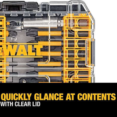 DEWALT デウォルト Screwdriver Bit Set, Impact Ready, FlexTorq, 40-Piece