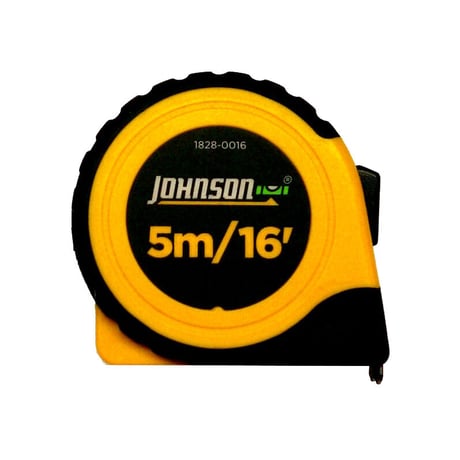 Johnson Level(ジョンソンレベル) 5mメジャースケール（インチ/メトリック併記）コンベックス巻尺