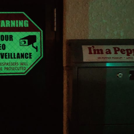 セキュリティサイン オクタゴン SECURITY SIGN/OCTAGON