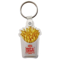 RUBBER KEYCHAIN【Wendy's POTATO】 キーホルダー ウェンディーズ アメリカン雑貨