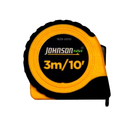 Johnson Level(ジョンソンレベル) 3mメジャースケール（インチ/メトリック併記）コンベックス巻尺