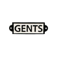 DULTON (ダルトン) アイアンサイン ジェンツ IRON SIGN ''GENTS''