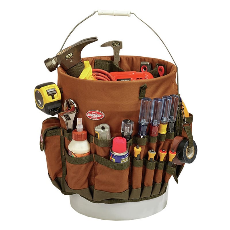 Bucket Boss(バケットボス)】 バケッター30 工具収納用バケツカバー ...