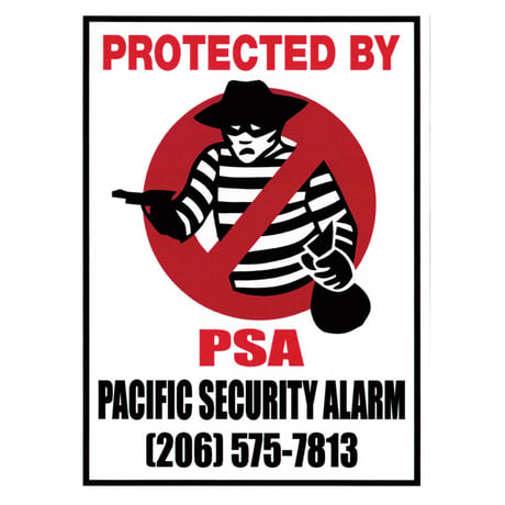 USA STICKER/PSA ステッカー セキュリティ