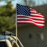 自動車用　USA アメリカン フラッグ　ウィンドウクリップ　米国旗　飾り　カー用品　アメリカン雑貨