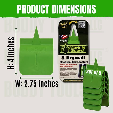 Mark N Guard マーキングガード - Outlet Marker for Drywall Installation -