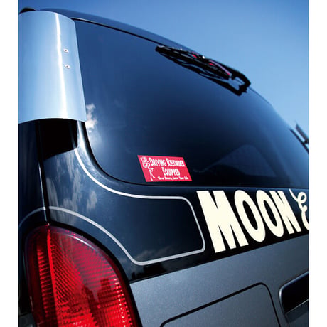 MOONEYES（ムーンアイズ）Driving Recorder Equipped ステッカー