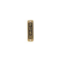 DULTON（ダルトン）BRASS SIGN  TYPE-2縦型 『PULL /PUSH』ブラスサイン タイプ2