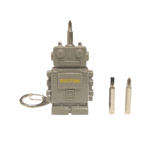 DULTON（ダルトン）TOOL KEY CHAIN ''ROBOT'' GRAY