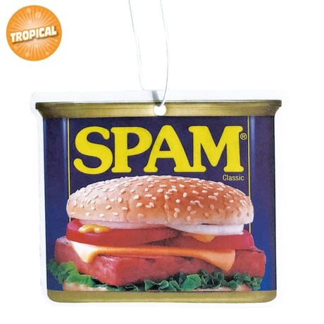 AIR FRESHENER【SPAM CAN】TROPICALの香り エアーフレッシュナー アメリカン雑貨