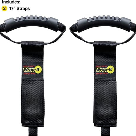 Wrap-It ラップイットEasy-Carry Storage Straps - 17" (2-Pack)