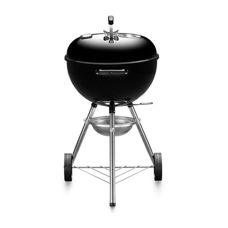 WEBER（ウェーバー）バーベキュー コンロ 47cm オリジナルケトル キャンプ 炭 チャコール BBQ グリル 蓋付き 6-8人用 1241308 / 温度計付き 【10年保証/送料無料】