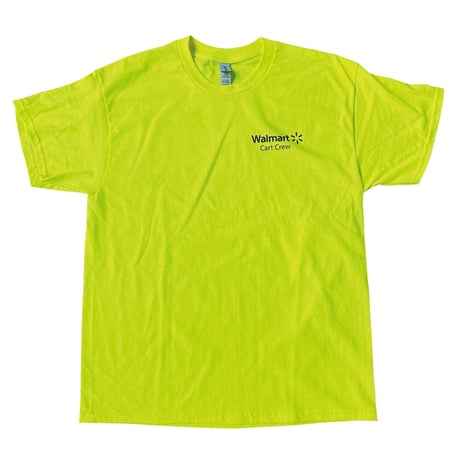 Walmart （ウォルマート）T-shirt CART CREW-YELLOW Tシャツ