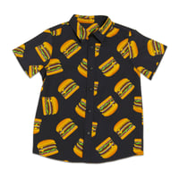 IN N OUT BURGER(インアンドアウトバーガー) キッズダブルダブルシャツ DOUBLE-DOUBLE BUTTON-UP