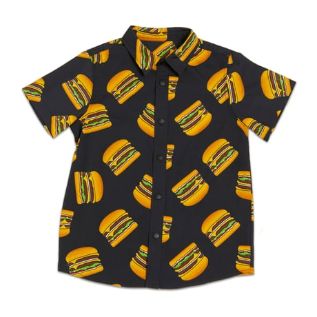 IN N OUT BURGER(インアンドアウトバーガー) キッズダブルダブルシャツ DOUBLE-DOUBLE BUTTON-UP