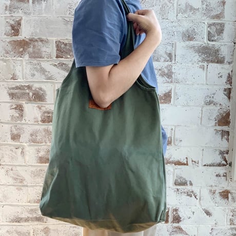 DULTON（ダルトン）ROUGHLY BAG NATURAL ラフリィ バッグ 「ナチュラル・カーキ・ヒッコリー」