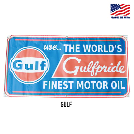 GARAGE BANNER  / ガレージ バナー GULF/ESSO/FIRESTONE/CHAMPIONS/GM/MCDONALDS/COCA-COLA/FORD