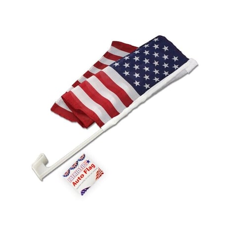 自動車用　USA アメリカン フラッグ　ウィンドウクリップ　米国旗　飾り　カー用品　アメリカン雑貨